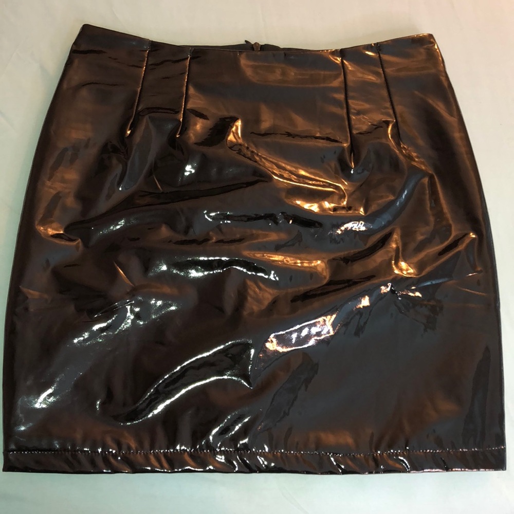 Mayukome latex skirt.
